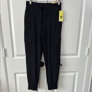 All In Motion Black Cargo Jogger Pants, Size XS, NWT!!!!!!